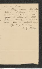 Nachlass Franz Steindachner, Brief von Alexander Goodman More an Franz Steindachner (27.09.1881), Inv.Nr. 349.07, Seite 3